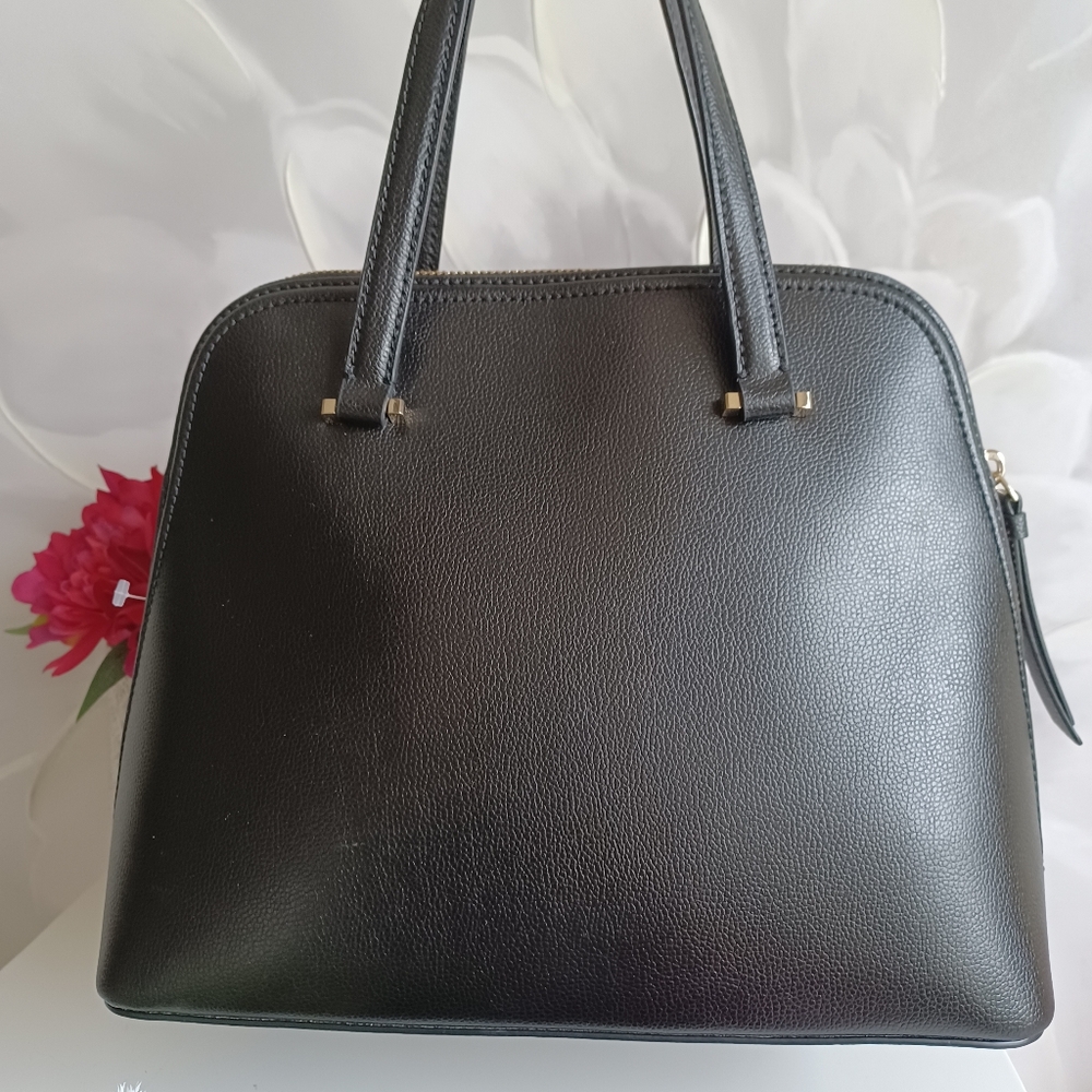 Kate Spade New York Black Patterson Drive Medium Dome Satchel - Picture 9 of 12